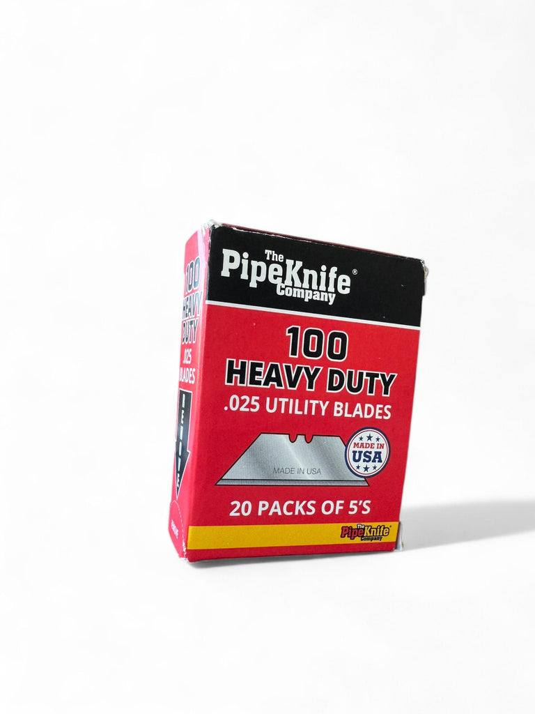 100 Heavy Duty .025 Utility Blades