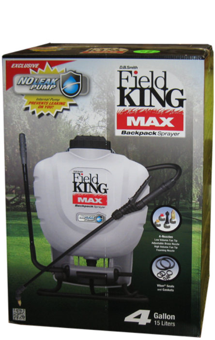 Field King™ Max Professional Backpack Sprayer Max - 4 Gallon Tank-Smith Performance Sprayers™-Atlas Preservation