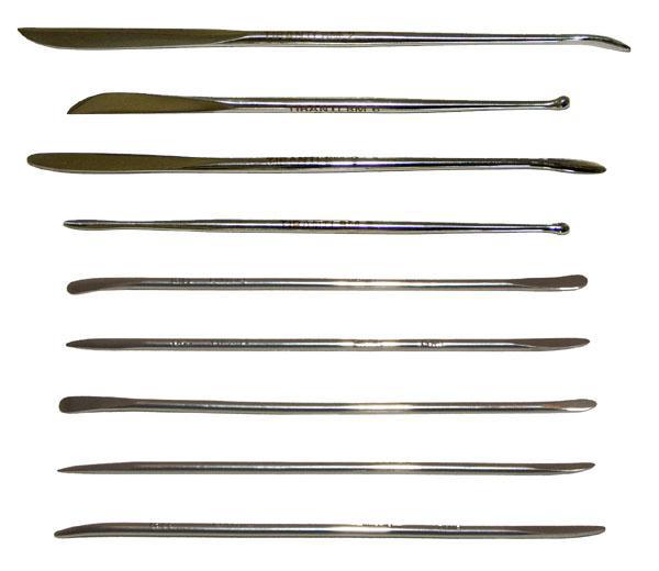 BM Stainless Steel Modelling Tools – Set of 9 — Atlas Preservation