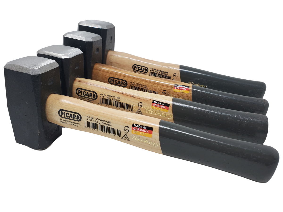 Drilling Hammer w Hickory Handle. Mash Hammer Atlas Preservation