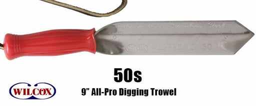9" Stainless Narrow Digging Trowel-Wilcox-Atlas Preservation