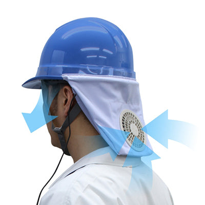 Hat Cooling System Fan Attachment Safety Helmet With Fan Helmet