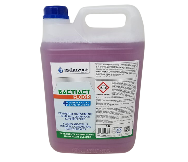 Bactiact Floor - Concentrated sanitizing detergent-Bellinzoni-Atlas Preservation