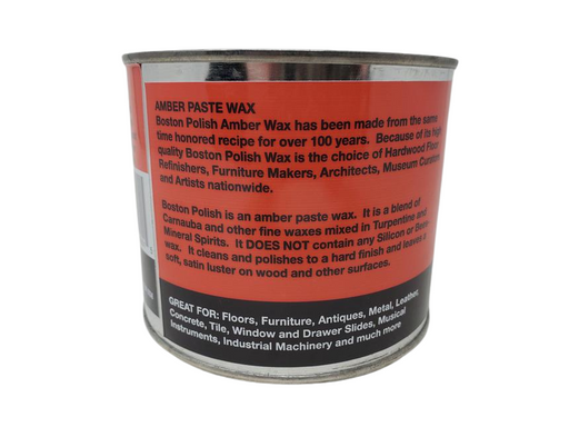 Boston Polish Amber Paste Wax - 16oz-BWC Company-Atlas Preservation