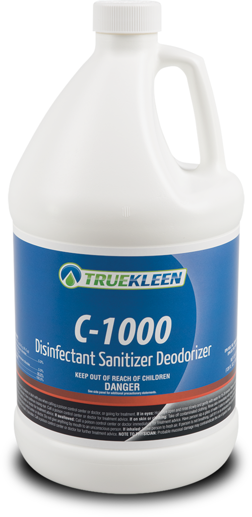 C-1000 Cold Water Sanitizer & Disinfectant - 1 Gallon-TrueKleen-Atlas Preservation