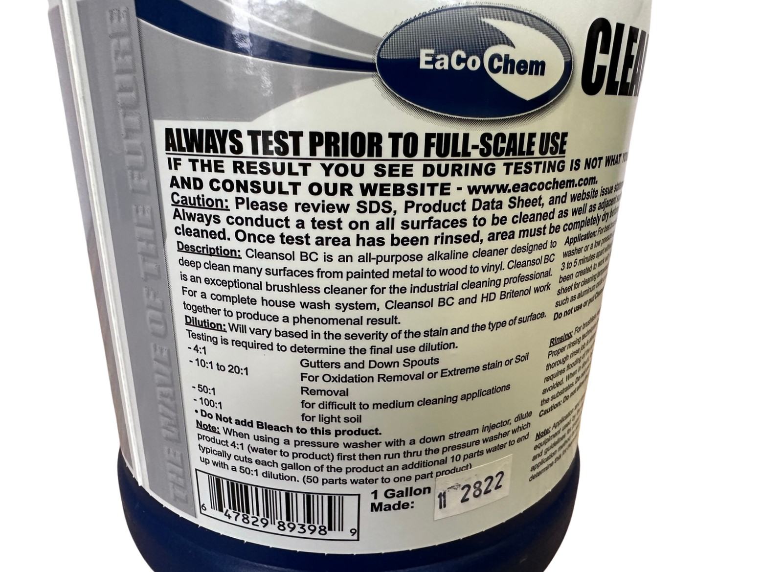 Cleansol BC - Remove Deep Staining from Painted Metal, Wood, Vinyl + M ...