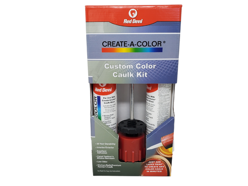 Create-A-Color Custom Color Caulk Kit-Red Devil-Atlas Preservation