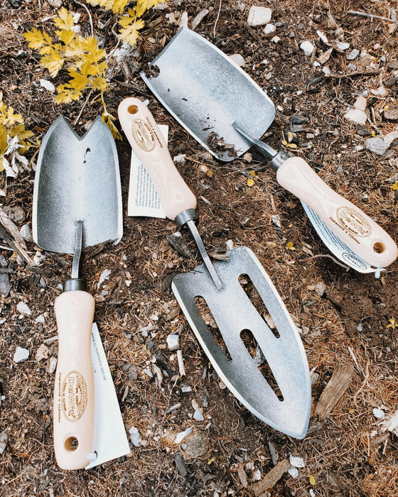 long garden trowel Two Point Large Trowel — Atlas Preservation