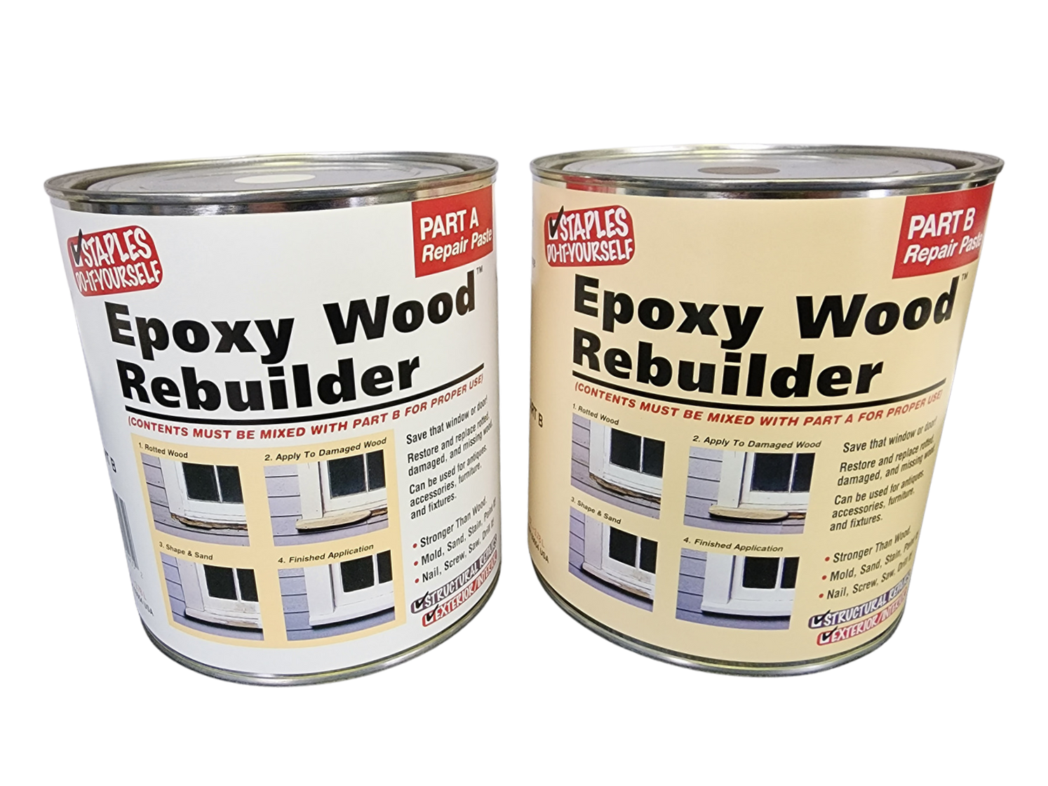 Epoxy Wood Rebuilder — Atlas Preservation