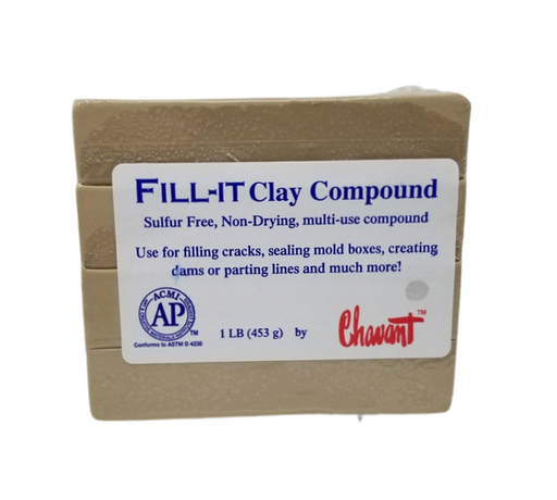 Fill-It Cream (Mold Making Putty)-Chavant Modeling Clay-Atlas Preservation