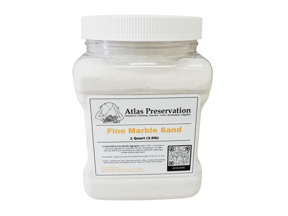 Fine Marble Sand - Marblemix Ultra-Specialty Minerals-Atlas Preservation