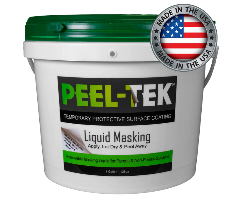 How-To mask a straight line on textured surface with Peel-Tek