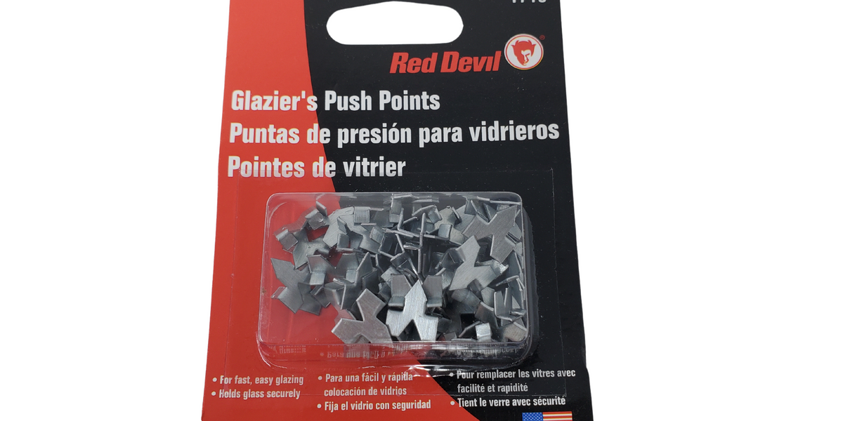 Glazing Points Push Style