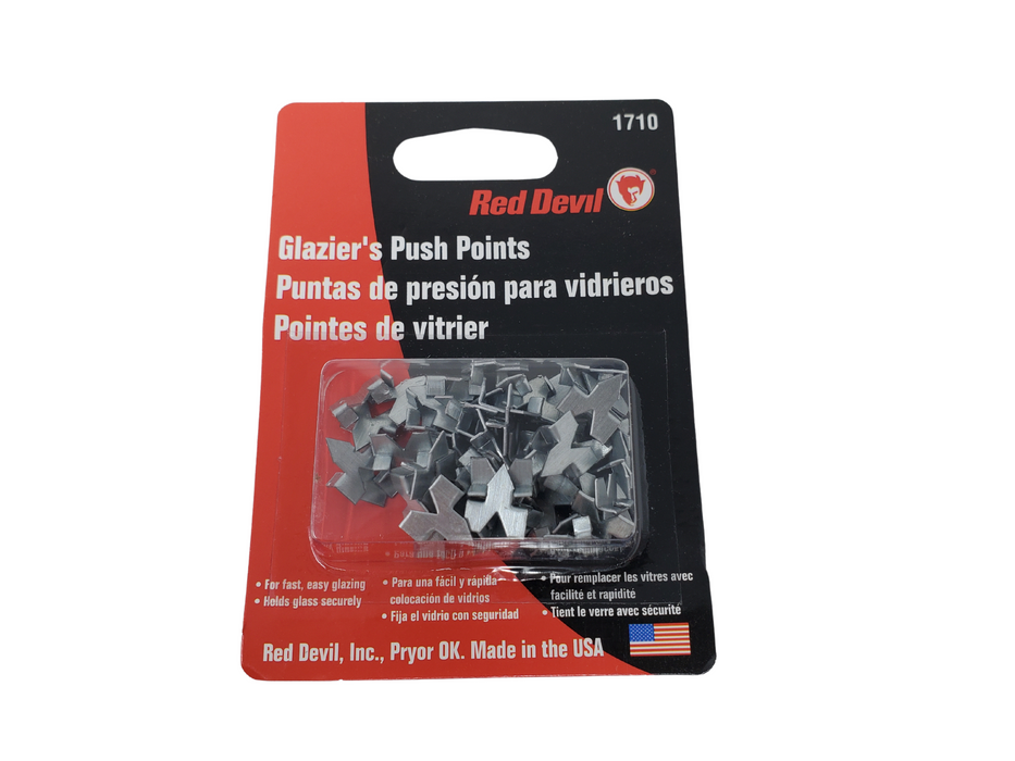 Push Point Window Clips Glazier's Push Points — Atlas Preservation