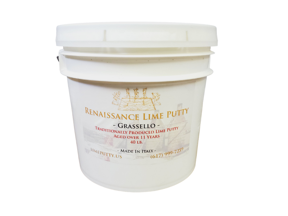 Grassello Di Calce 40 lbs - Aged over 11 years-Renaissance Lime Putty-Atlas Preservation
