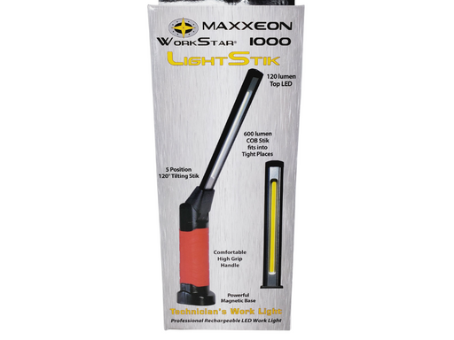 Light Stik Technician's Rechargeable LED Work Light-Maxxeon-Atlas Preservation