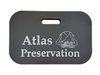 Atlas Logo Kneeling Pad-Earth Edge-Atlas Preservation