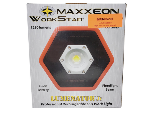 Lumenator Jr Professional Rechargeable LED Work Light w/ Magnet-Maxxeon-Atlas Preservation