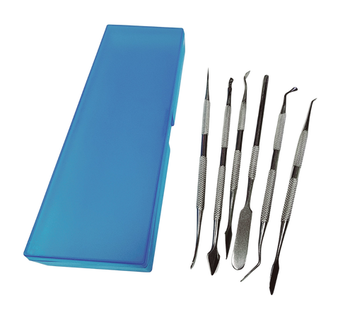 6-Piece Stainless Steel Tool Set w/ Box-Past Horizons-Atlas Preservation