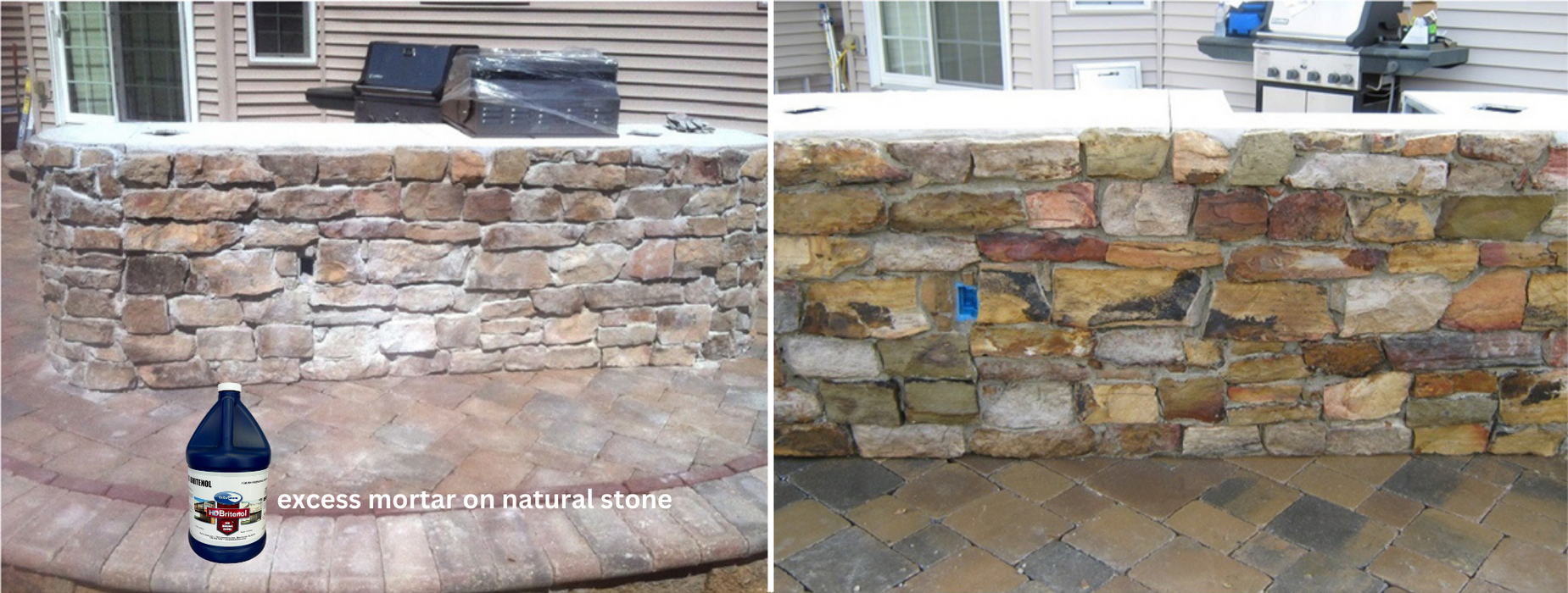 NMD 80 - Remove Mortar and Efflorescence from Brick, Stone, Unpolished Granite + More!-EaCo Chem-Atlas Preservation