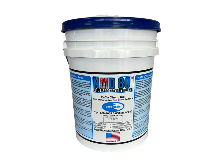 NMD 80 - Remove Mortar and Efflorescence from Brick, Stone, Unpolished Granite + More!-EaCo Chem-Atlas Preservation