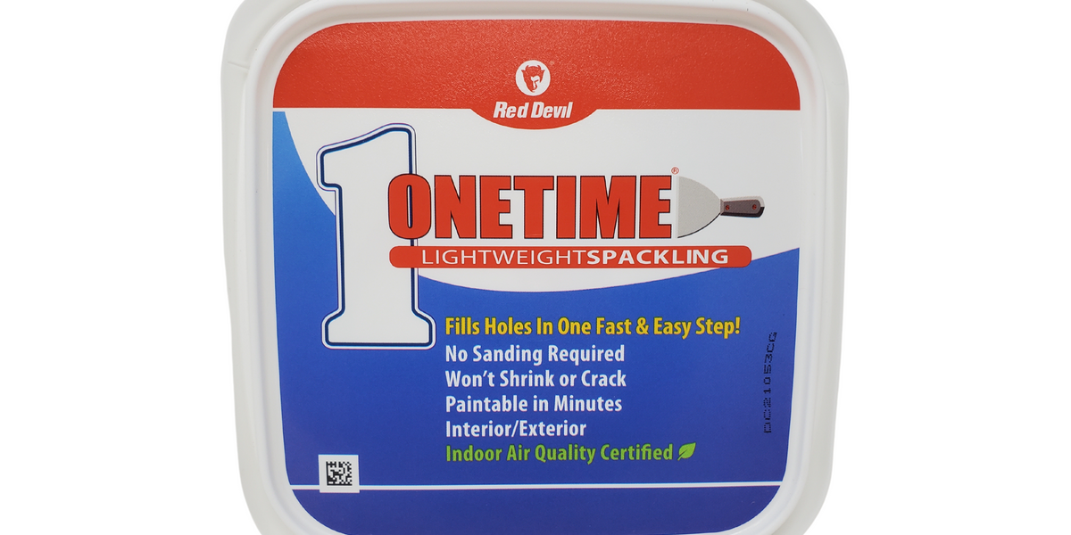 One Time Lightweight Spackling — Atlas Preservation