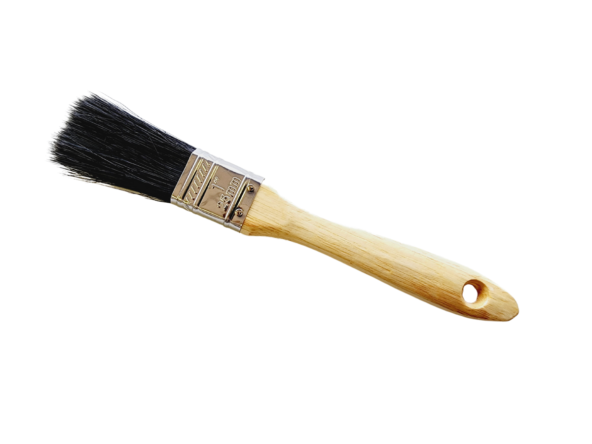 Mixed Bristle Paint Brush 25mm — Atlas Preservation