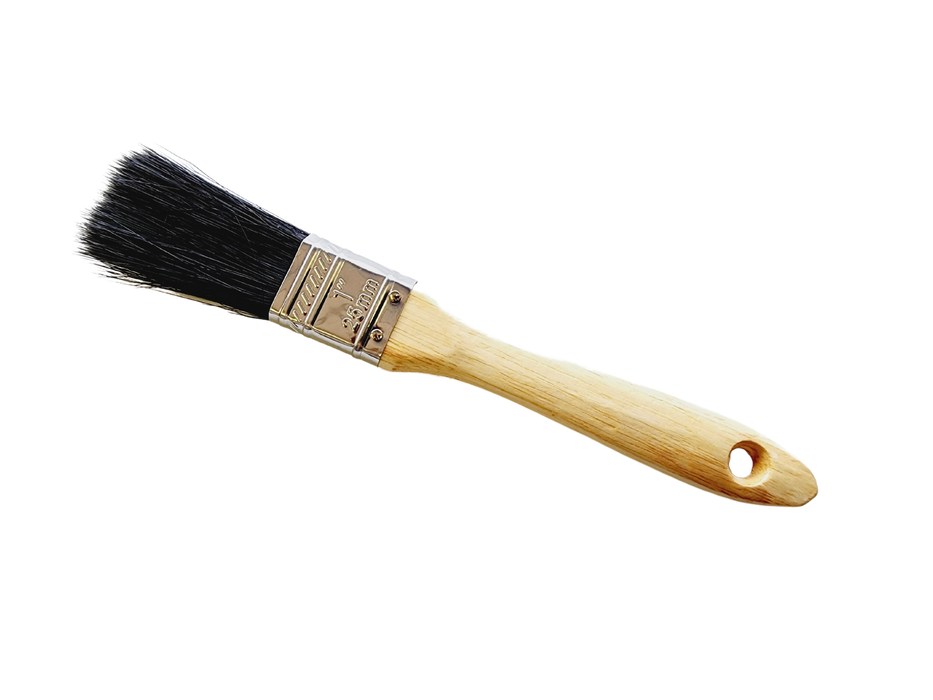Mixed Bristle Paint Brush - 25mm — Atlas Preservation