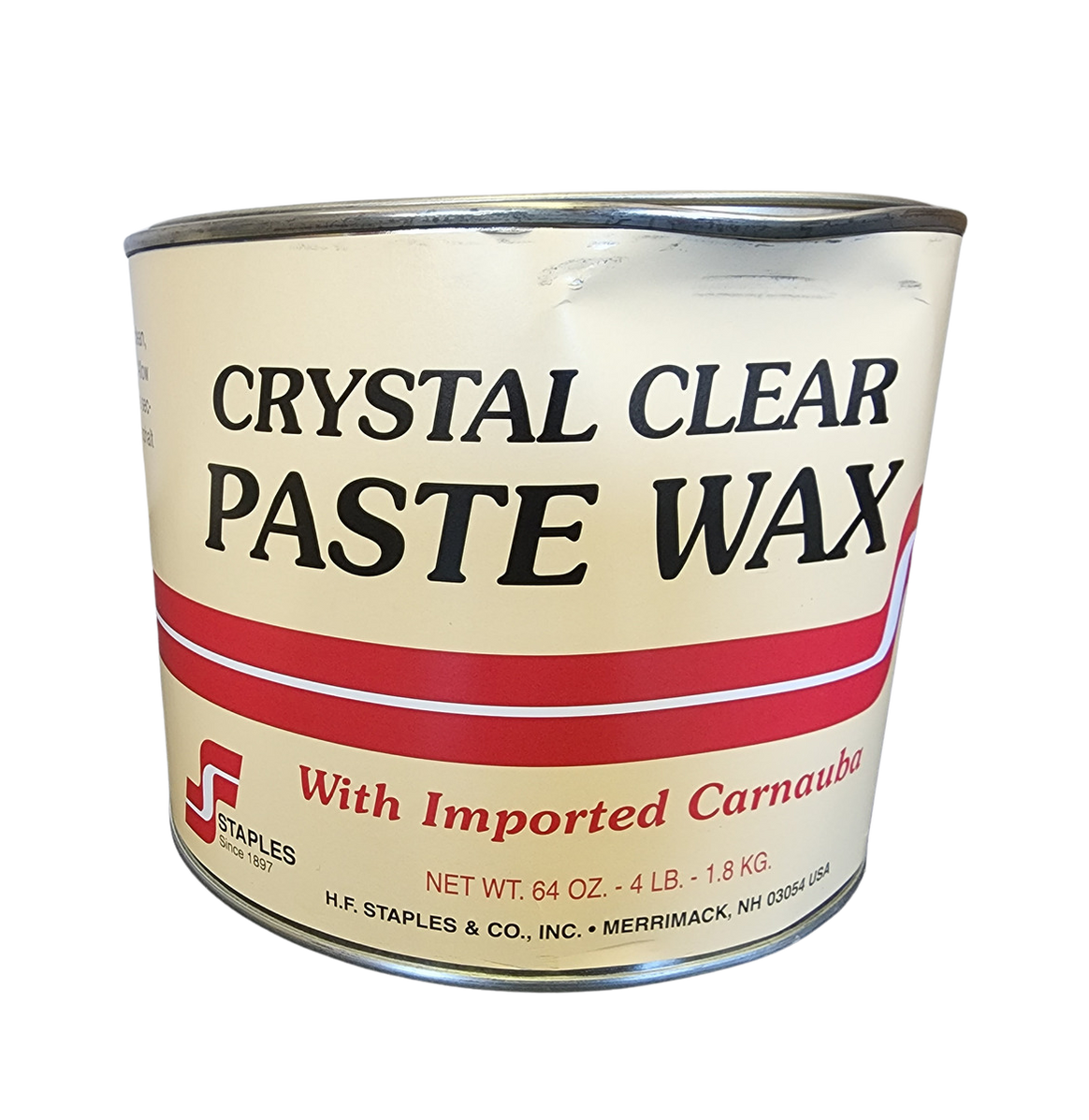 Staples Paste Wax + Bowling Alley Wax — Atlas Preservation