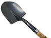 CREW Round Point Shovel, 29″ Wood Handle & Poly D-Grip-Wolverine Tools-Atlas Preservation
