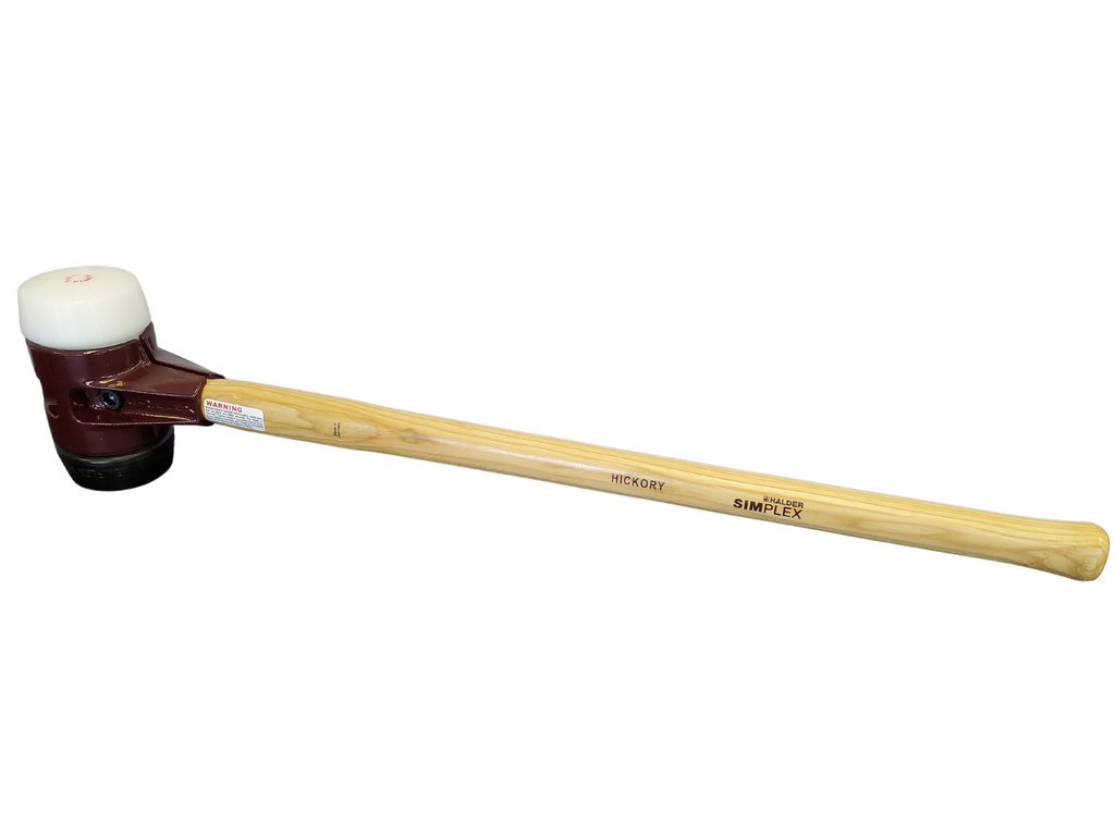 Sledge Hammer w/ Cast Iron Housing and Composite Rubber + Sledge Hammer w/ Cast Iron Housing and Composite Rubber +