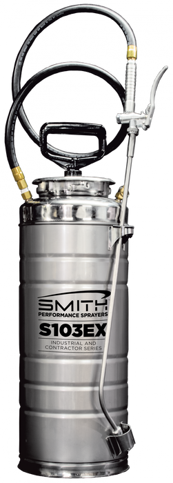 Smith Performance™ S103EX Stainless Steel Concrete Sprayer w/ Viton Extreme Seals - 3.5 Gallon-Smith Performance Sprayers™-Atlas Preservation