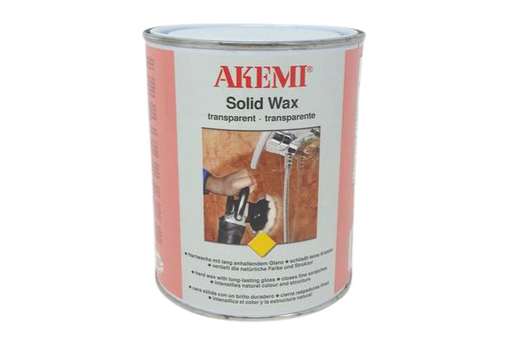 Solid Paste Wax Transparent - 750ml-Akemi-Atlas Preservation