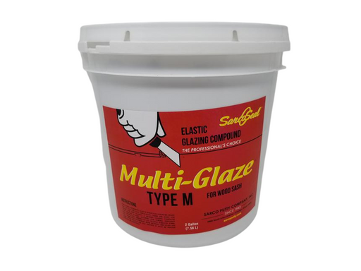 Multi Glaze Putty Type M - 2 Gallons-Sarco Putty-Atlas Preservation
