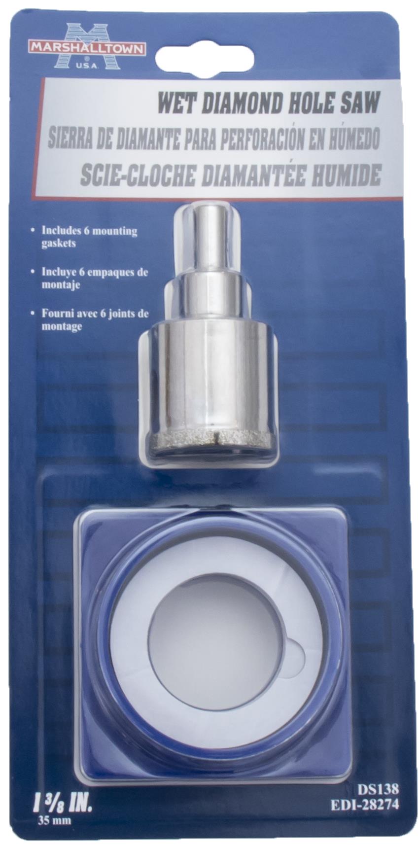 Wet Diamond Hole Saw — Atlas Preservation