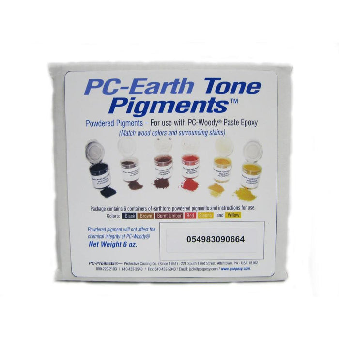 PC Earth Tone Powder Pigments - 6 colors-Protective Coating Company-Atlas Preservation