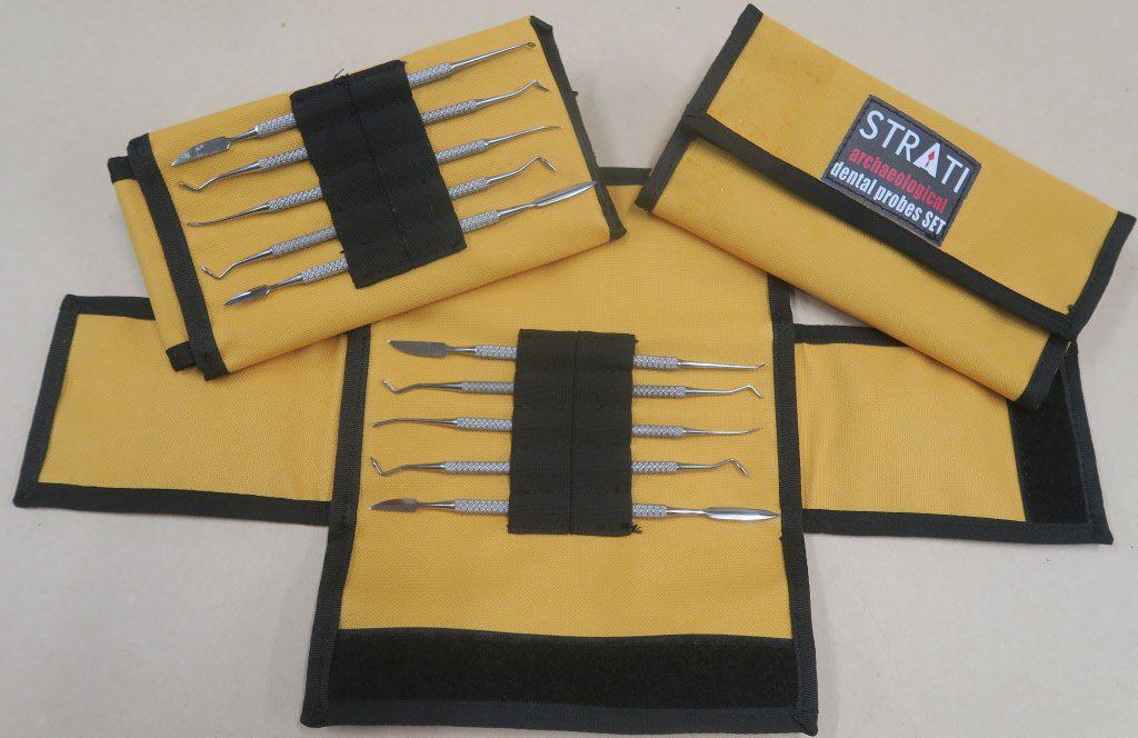 Set of 5 dental probes with case-Strati-Concept-Atlas Preservation