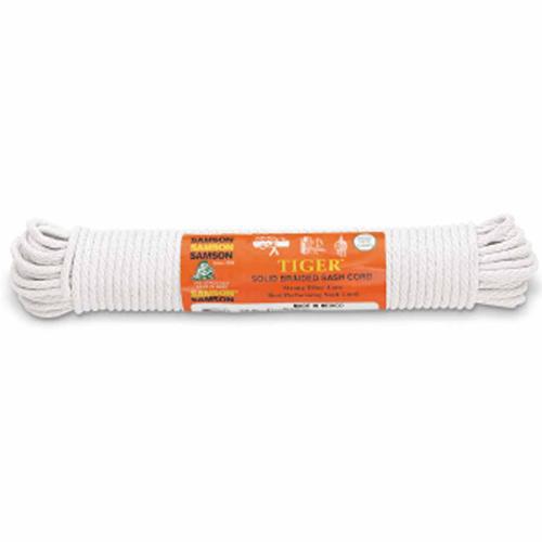 Solid Braided Sash Cord - 1/4 / 100 Ft (TIGER)