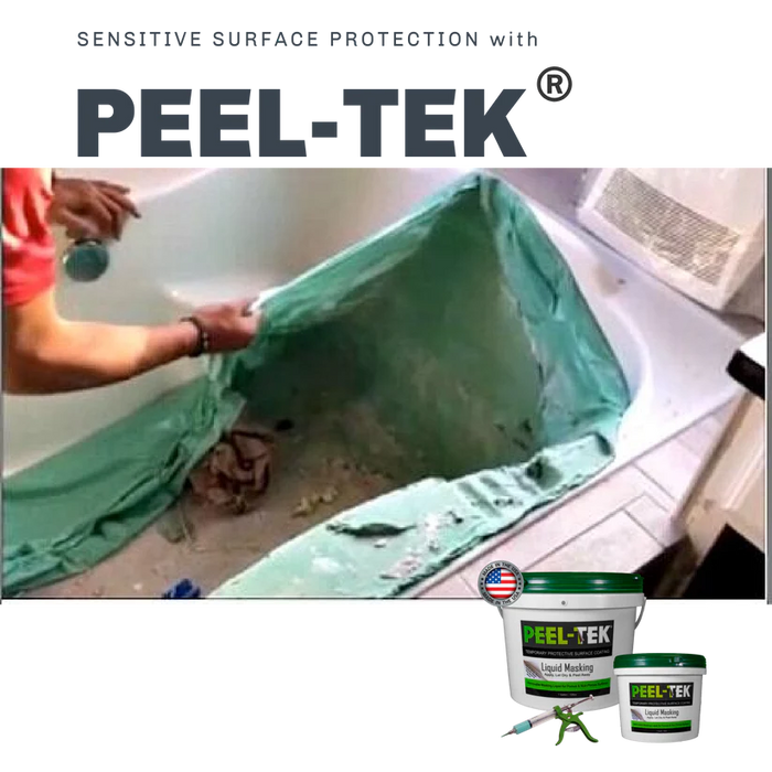 Peel-Tek 1 Gal. Multi-Surface Liquid Masking & Peelable Protective