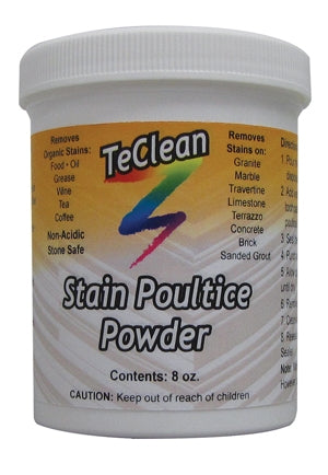 TeClean Stain Remover Poultice Powder 8 oz-Tenax-Atlas Preservation